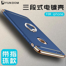 Load image into Gallery viewer, Luxury Electroplated Armor Case For iPhone 7 8 6 6s Plus 5 5s SE